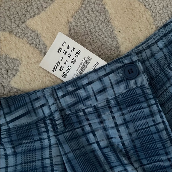 Brandy Melville Blue Amelia Shorts New - Picture 4 of 4